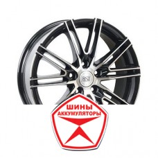 Автодиск RST 7 R17 5*114.3 ET45 d60.1 R187 GEELY ATLAS BD Черный с полированной лицевой частью