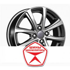 Автодиск CARWEL 6 R15 4*100 ET50 d60.1 АКУШ GR ГРАФИТ