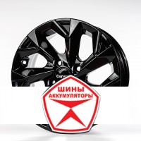 Автодиск CARWEL 6 R15 4*100 ET40 d60.1 ИЛЬМЕНЬ 1508 (X-RAY/ LOGAN) BL Черный