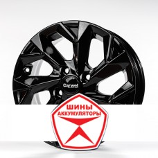 Автодиск CARWEL 6 R15 4*100 ET40 d60.1 ИЛЬМЕНЬ 1508 (X-RAY/ LOGAN) BL Черный