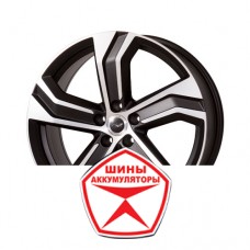 Автодиск LIZARDO 8 R19 5*108 ET35 d67.1 Y0143 (5601) MBM Черный матовый с полировкой