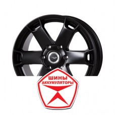 Автодиск LIZARDO 8 R18 6*139.7 ET35 d100.1 XH341 CB Черный матовый