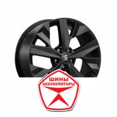 Автодиск КиК 7.5 R18 5*108 ET47 d60.1 КР011 (TIGGO 8) FURY BLACK Черный матовый