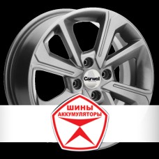 Автодиск CARWEL 6 R15 4*100 ET40 d60.1 ВОЖЕ 1501 (LOGAN) GRT Серый