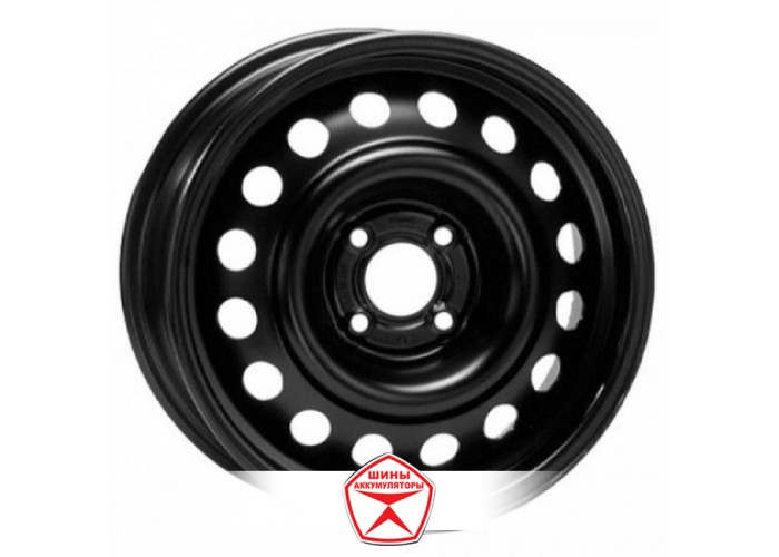 Диск ТЗСК 5.5x14 4x100 Renault Logan ET43 D60,1 чёрный