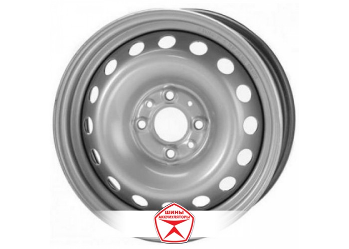 Диск ТЗСК 6.5x16 5x114.3 Renault Duster ET50 D66,1 серебристый