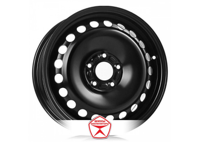 Диск ТЗСК 6x15 5x114.3 Kia Cerato ET46 D67,1 чёрный