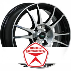 Диск Megami MGM-3 6.0x14 4x100 ET35 D73.1 BKF